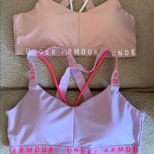 2pk Under Armour Sports Bras Size Medium EUC